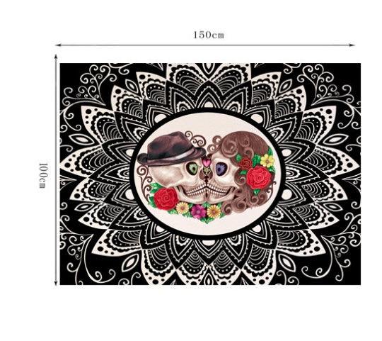 Square microfiber printed beach towel taro beach towel - My Store