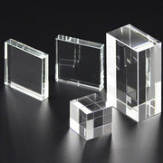 Transparent Crystal Glass Cube White Embryo Crystal Cube - My Store