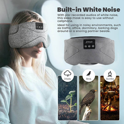 White Noise Bluetooth Sleep Eye Mask - My Store