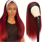 Wig Headband Wig for Long Straight and Curly Hair | Versatile Style